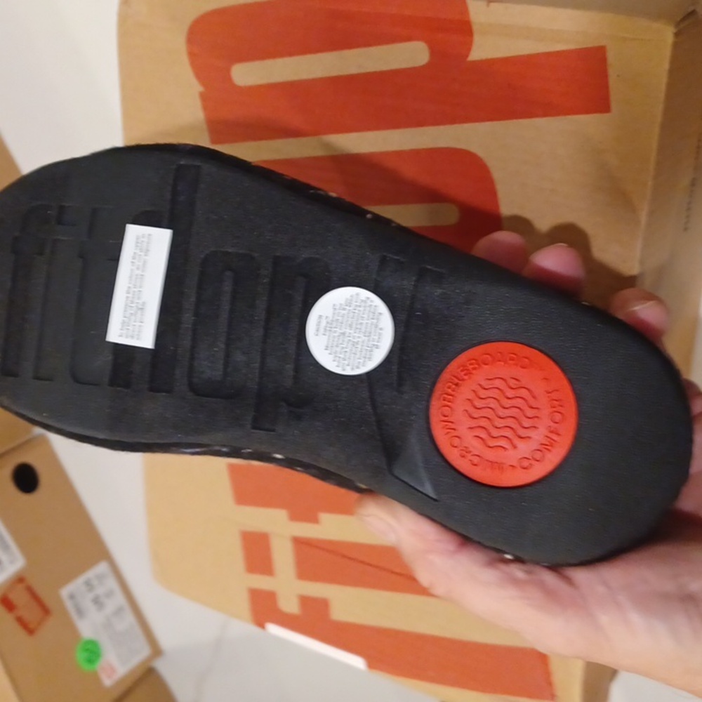 FITFLOP SHUV FLEET GREY WOMEN'S SZ 5 EU 36 GIRLS 3 NWB - Picture 5 of 7